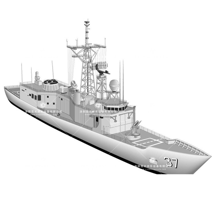 隆安充气侦查船模型